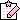 Animated pixel note paper and pencil.